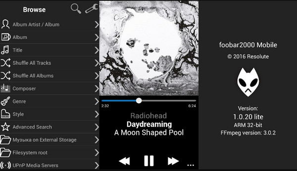 Foobar2000 Móvil