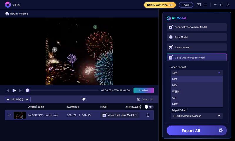 Exportar videos