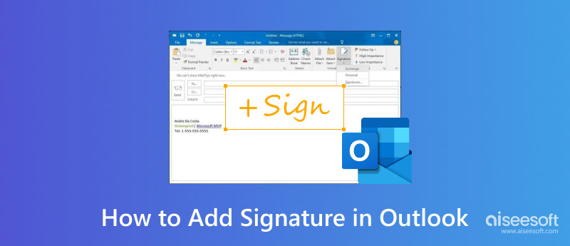 Agregar firma en Outlook