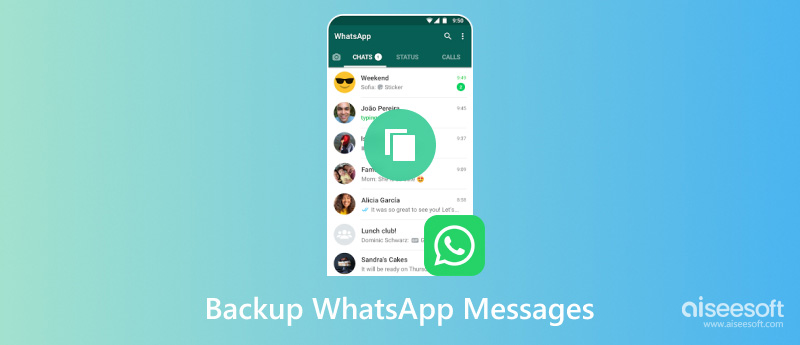 Copia de seguridad de los mensajes de WhatsApp