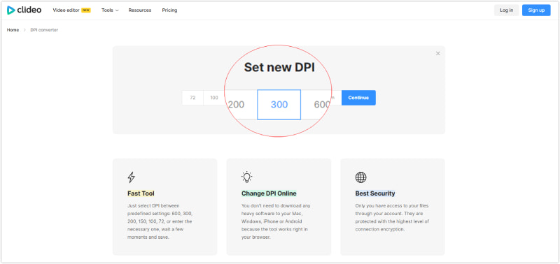 Set New Dpi