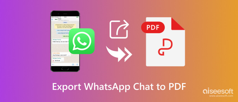 Exportar chat de WhatsApp a PDF