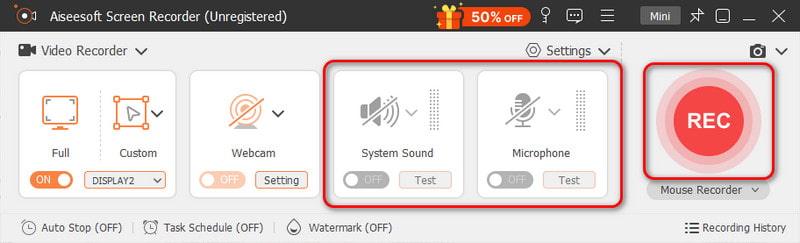 Select Audio Source And Start Recording