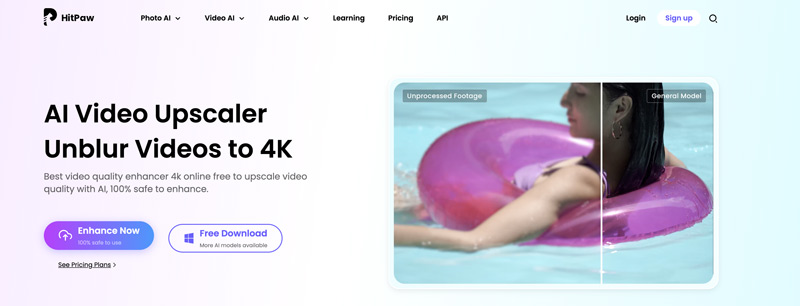Hitpaw AI Video Upscaler