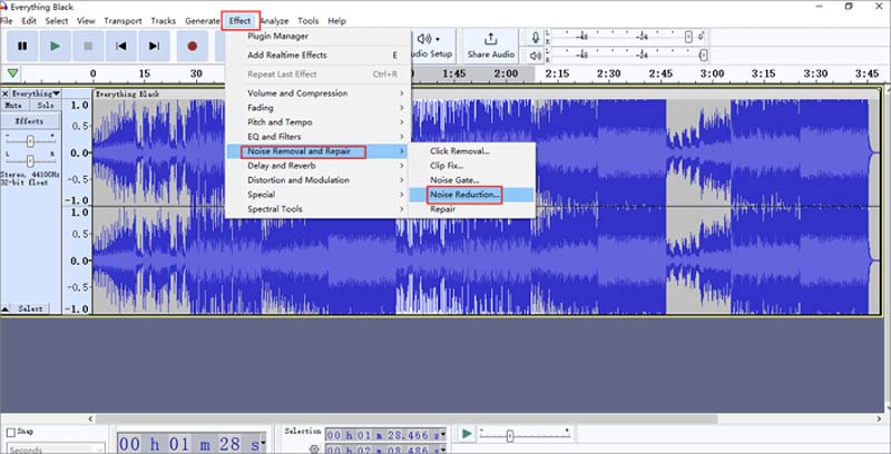 Remove Echo from Audio in Audacity