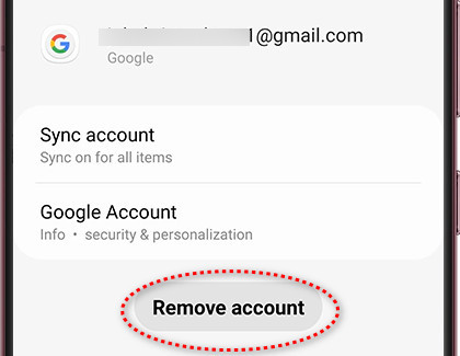 Google Accounts Remove