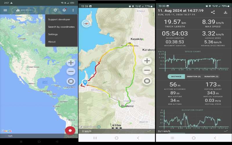 Localización de seguimiento Geotracker