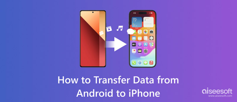 Cómo transferir datos de Android a iPhone