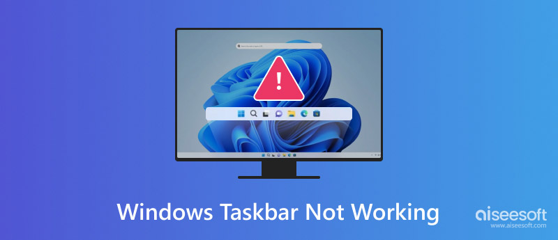 La barra de tareas de Windows no funciona