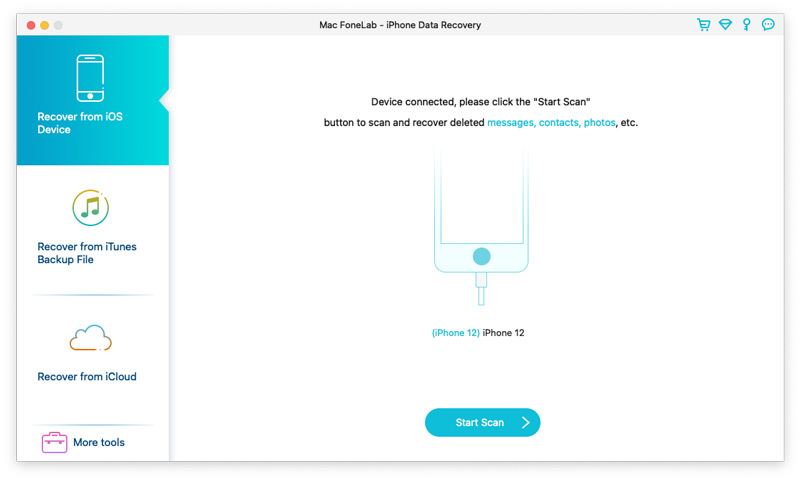 Restaurar contactos en iPhone