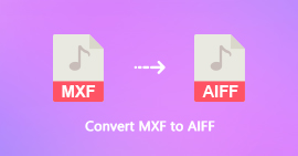 Convertir MXF a AIFF