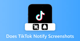 ¿TikTok notifica capturas de pantalla?