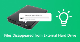 Files Disappeared From External Hard Drive