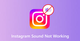 El sonido de Instagram no funciona