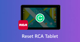 Restablecer la tableta Rca