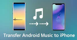 Transferir música de Android a iPhone