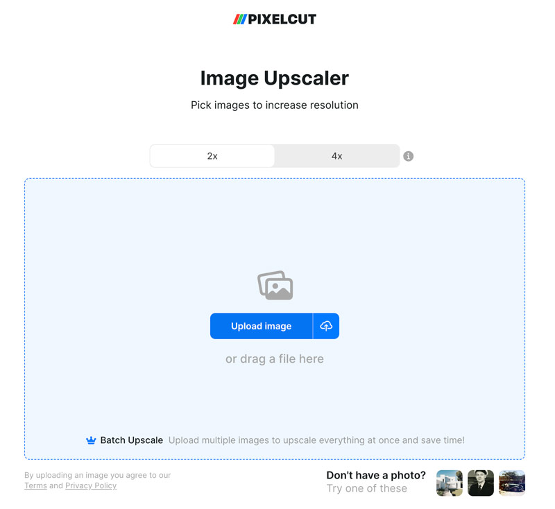 Pixelcut AI Image Upscaler Online