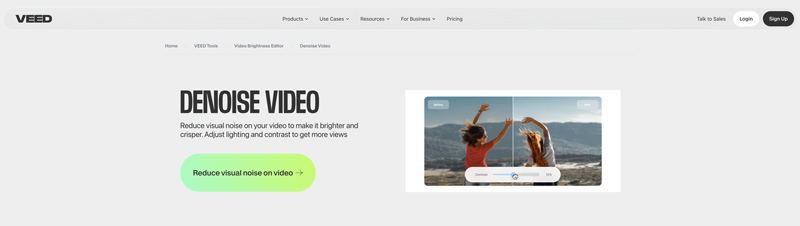 Veed Denoise Video AI Online