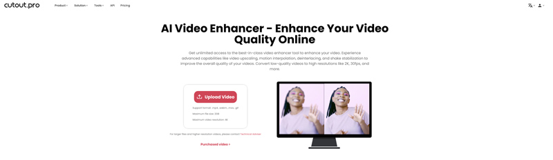 What Is Cutout Pro AI Video Enhancer