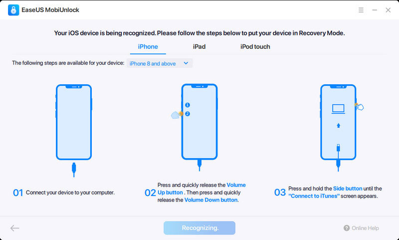 Easeus Mobiunlock Conectar