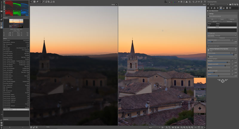 Alternativa a Lightroom RawTherapee