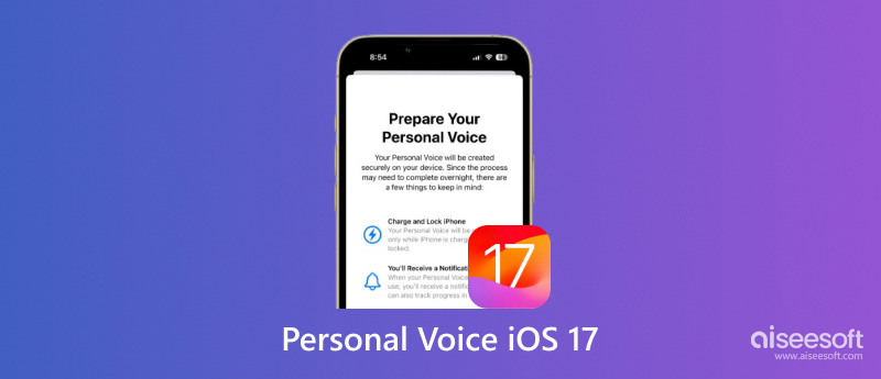 Voz personal iOS 17