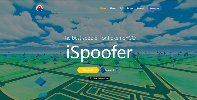 Spoofer de ubicación de Pokémon Go Ispoofer