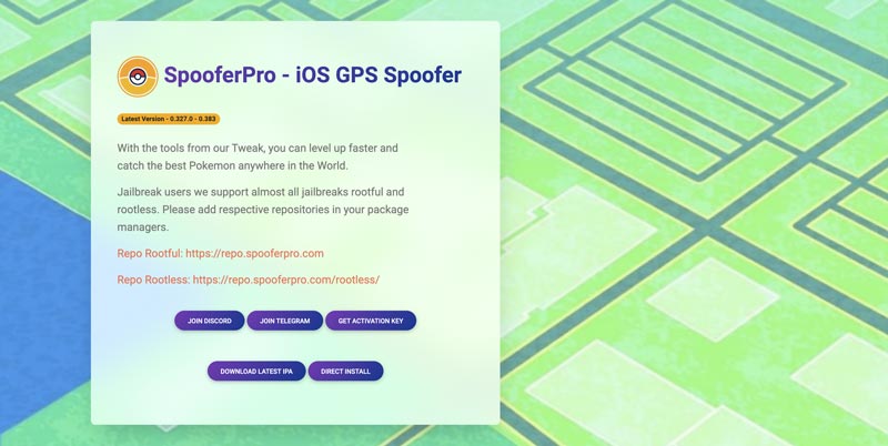 Spooferpro Spoofer de Pokémon Go para iOS