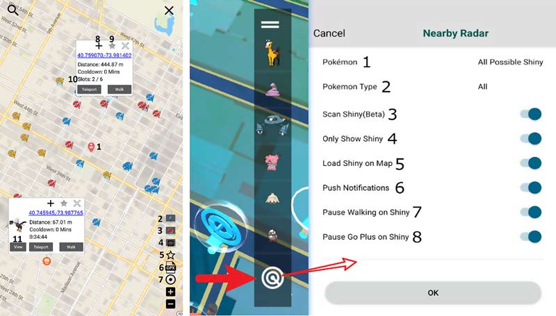 Utilice Pgsharp para simular Pokémon Go en Android