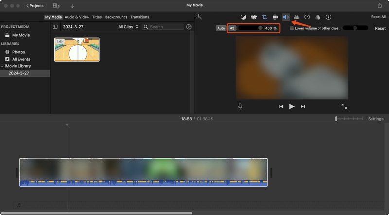 Free Video Volume Increaser for Mac Imovie