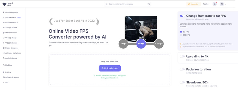 Neural Love Online Video Fps Converter
