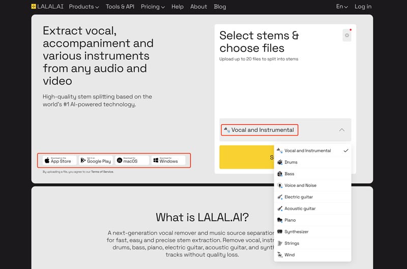 LALAL.AI Vocal Remover