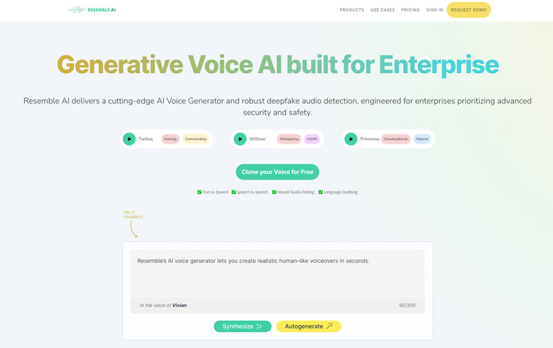 La alternativa de Voicemy.ai se parece a la IA