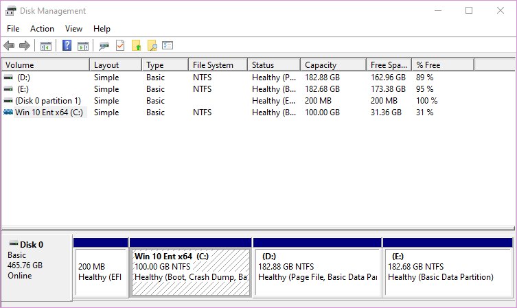 Partition Disk