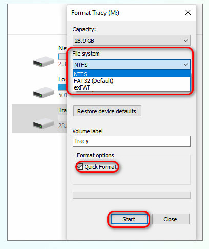 Formatear el inicio del sistema