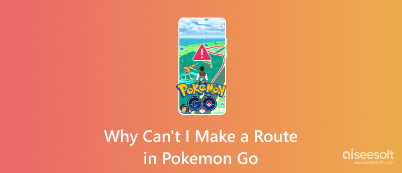 ¿Por qué no puedo crear una ruta en Pokémon Go?