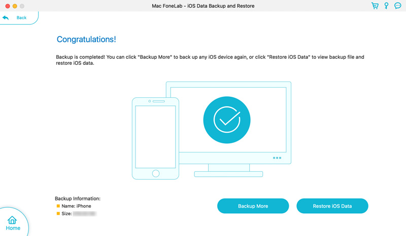 Back Up iphone Data to Mac